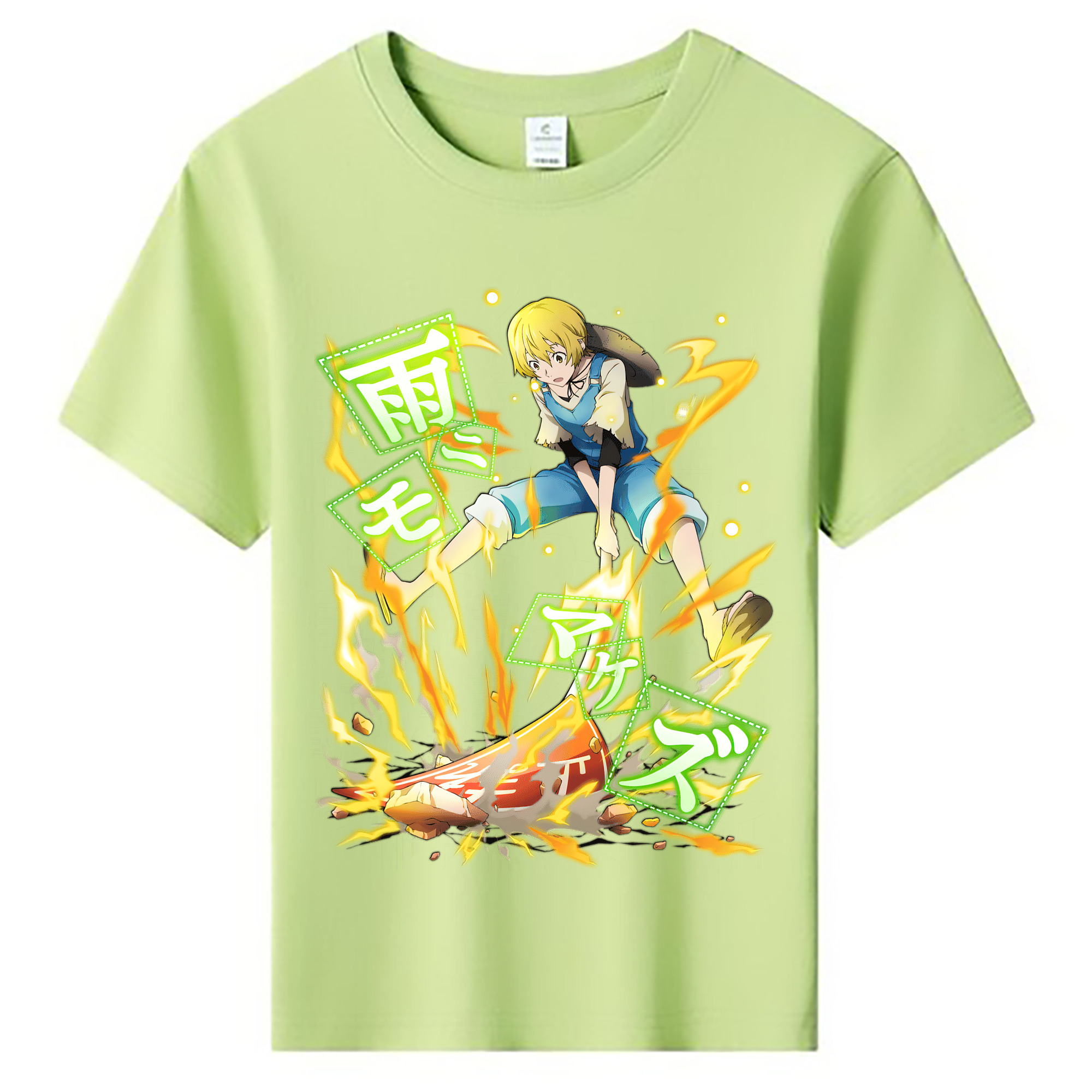（画像用） 文豪ストレイドッグス Bungo Stray Dogs 綿100％キッズTシャツ（フロントプリント）